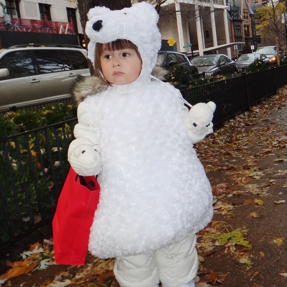 Cutest Halloween Polar Bear costume for your baby